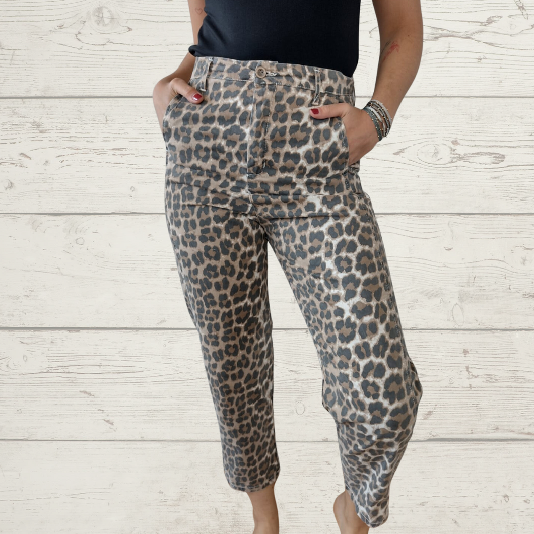 Pantalón Italiano animal print